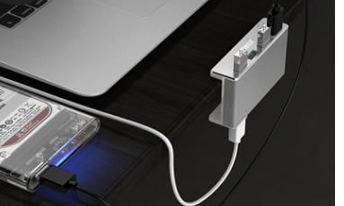 DeskTangle Notebook Computer USB Hub and Splitter